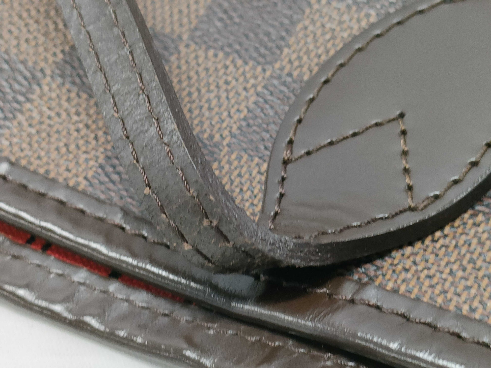 LOUIS VUITTON Damier Neverfull GM N51106 TJ1121 Brown Tote Bag