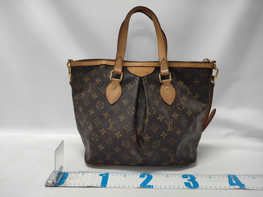 LOUIS VUITTON Palermo PM M40145 SR4122 Brown Handbag