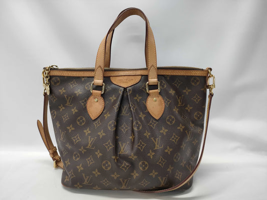 LOUIS VUITTON Palermo PM M40145 SR4122 Brown Handbag