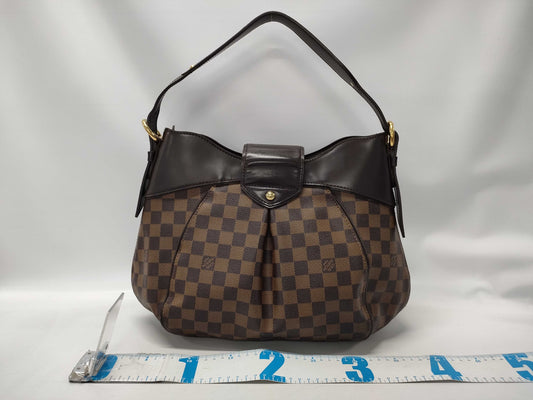 LOUIS VUITTON LOUISVUITTON N41541 VI2029 Damier Ebene Sistine MM Tote Bag