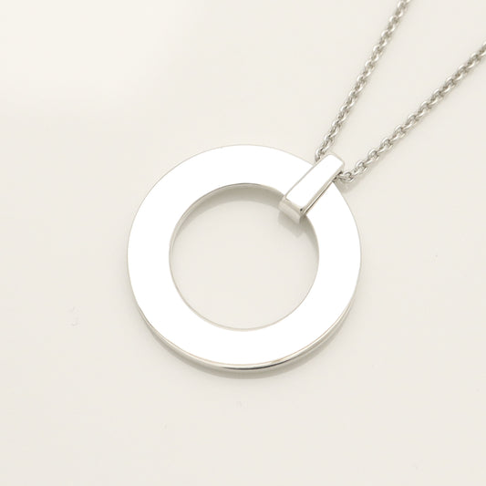 Tiffany & Co. 1837 Round Circle Necklace in Sterling Silver - Weight: 7.89g