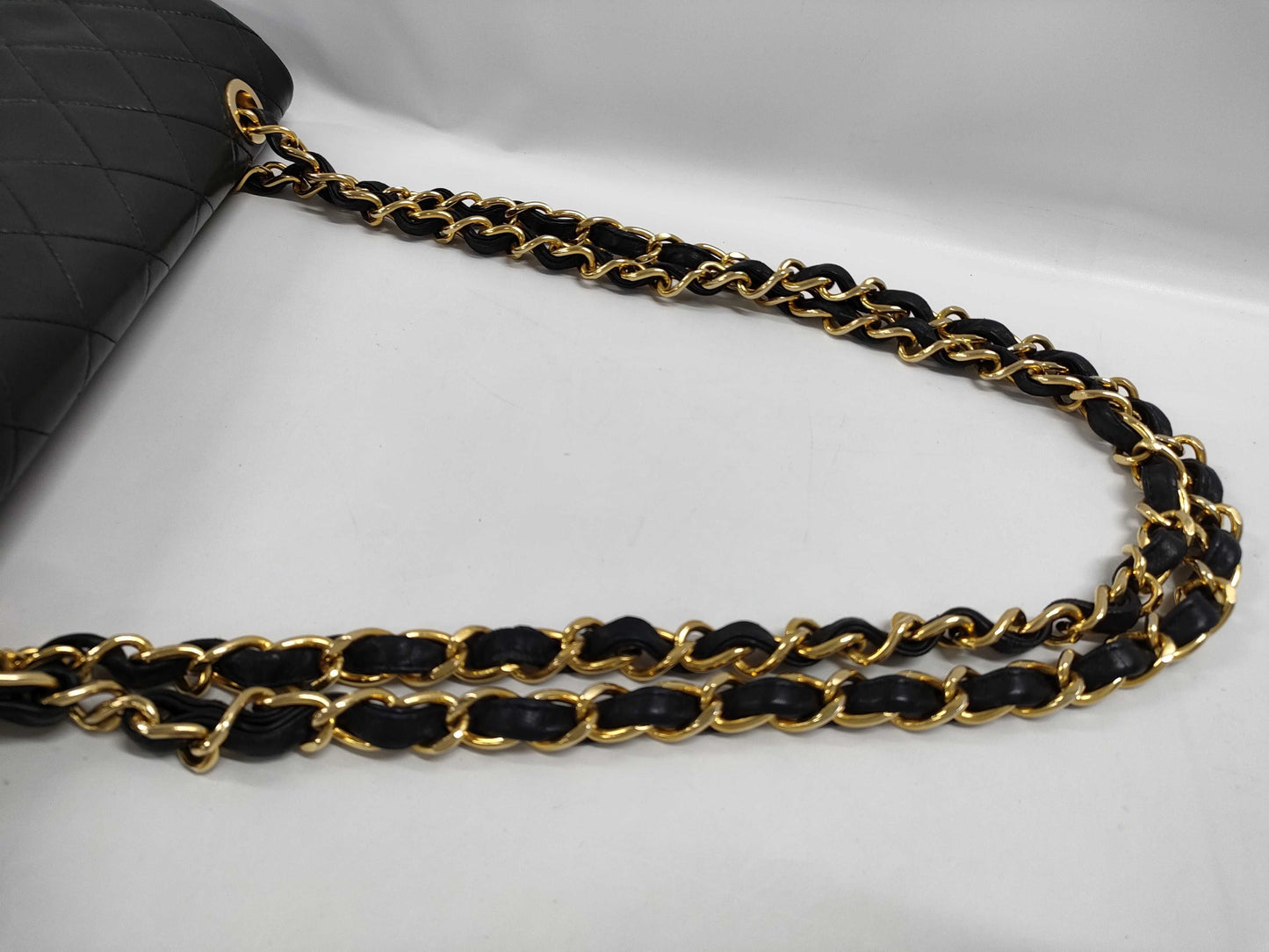 CHANEL Dekamato Chain Shoulder Bag with Sticker