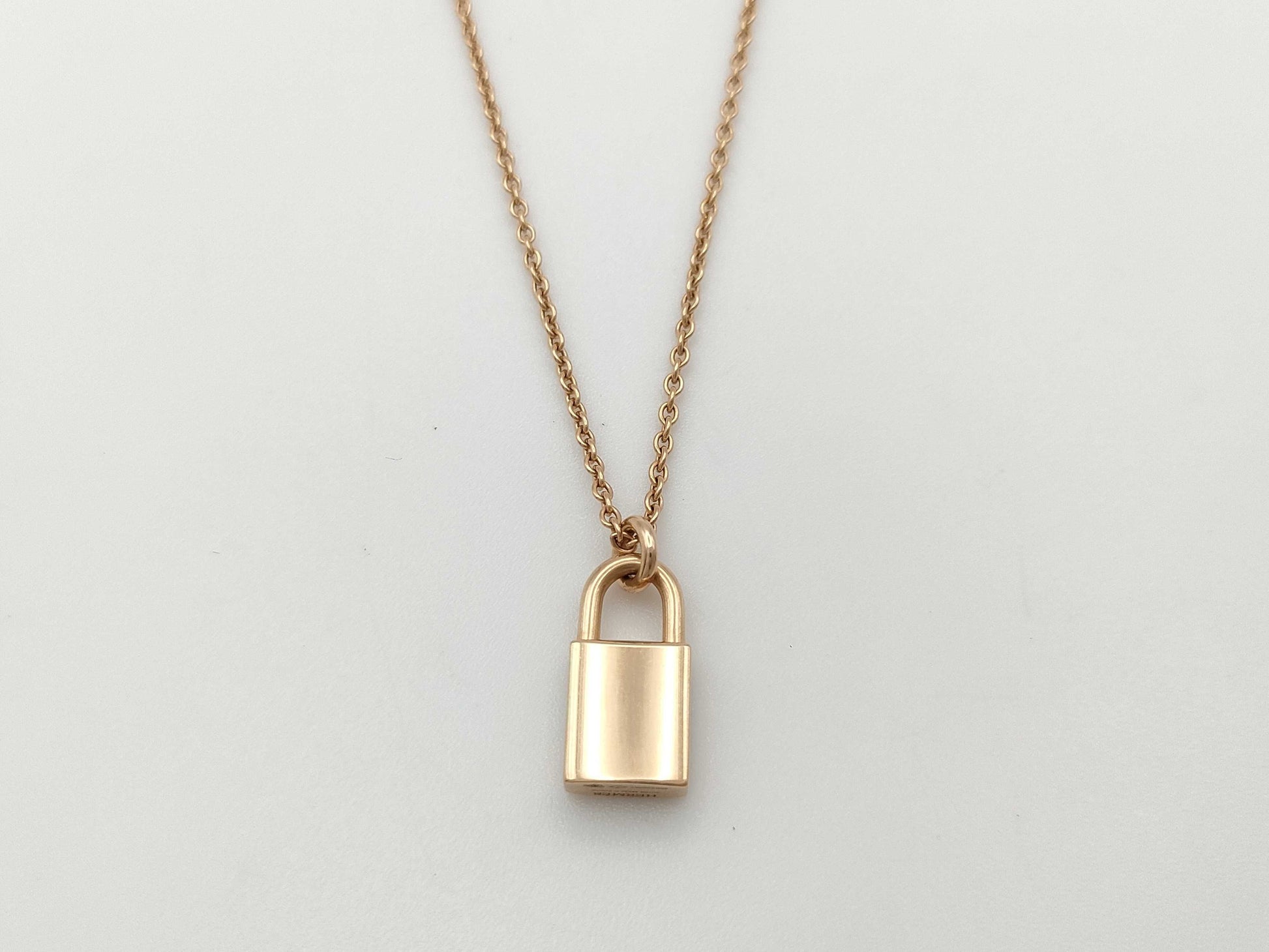 HERMES Kelly Cadena Diamond PG Au750 9.7g Necklace