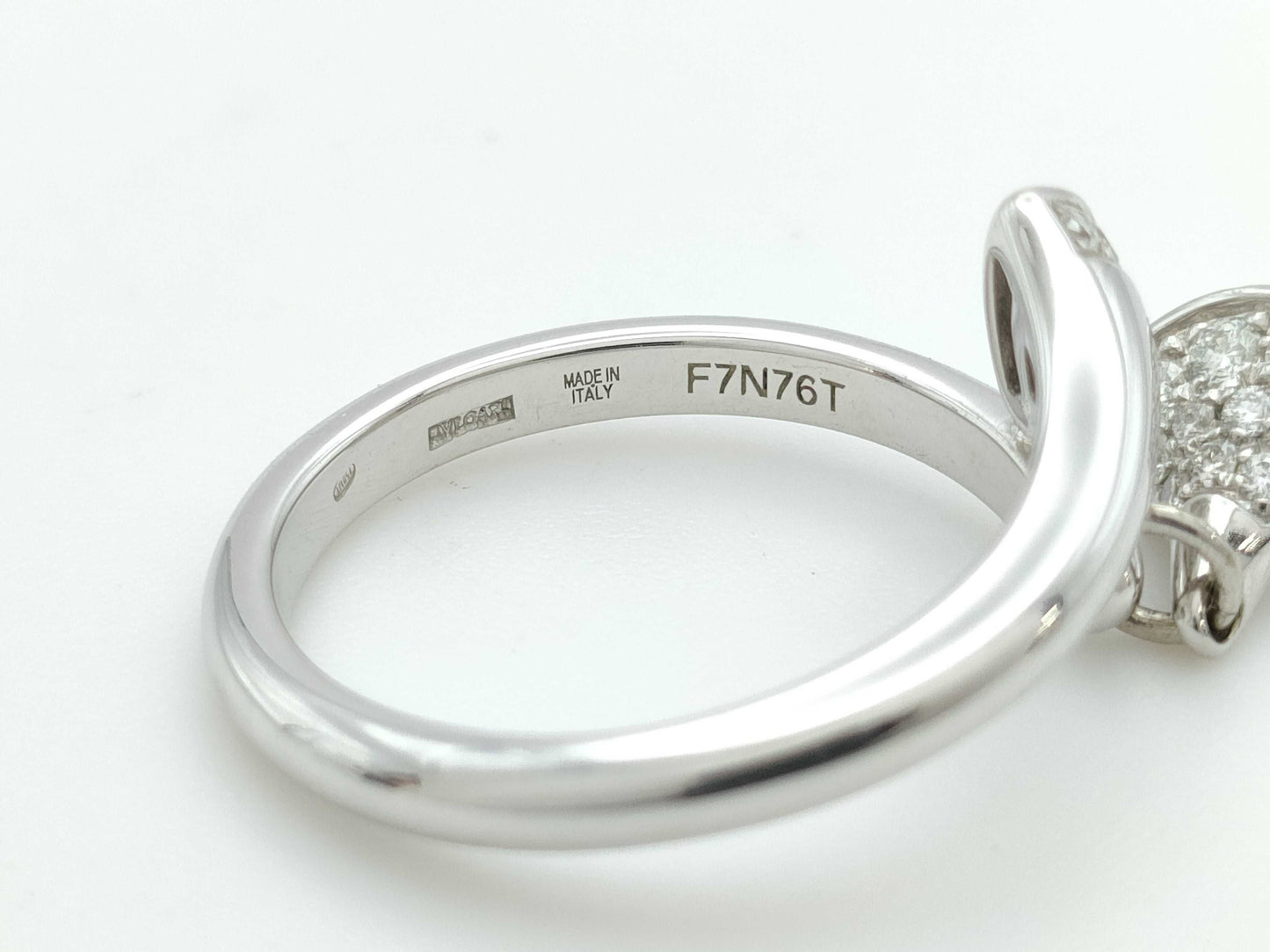 BVLGARI Diva Dream Diamond WG Au750 5.2g Ring