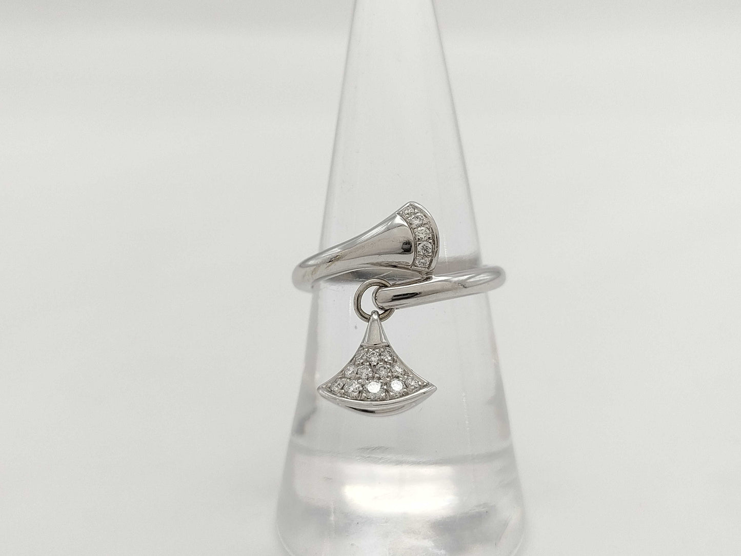 BVLGARI Diva Dream Diamond WG Au750 5.2g Ring