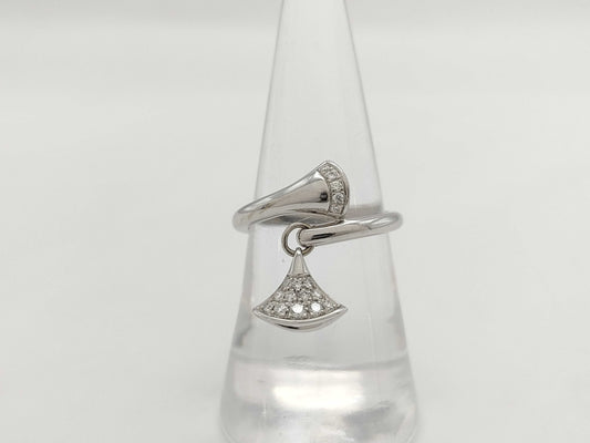 BVLGARI Diva Dream Diamond WG Au750 5.2g Ring