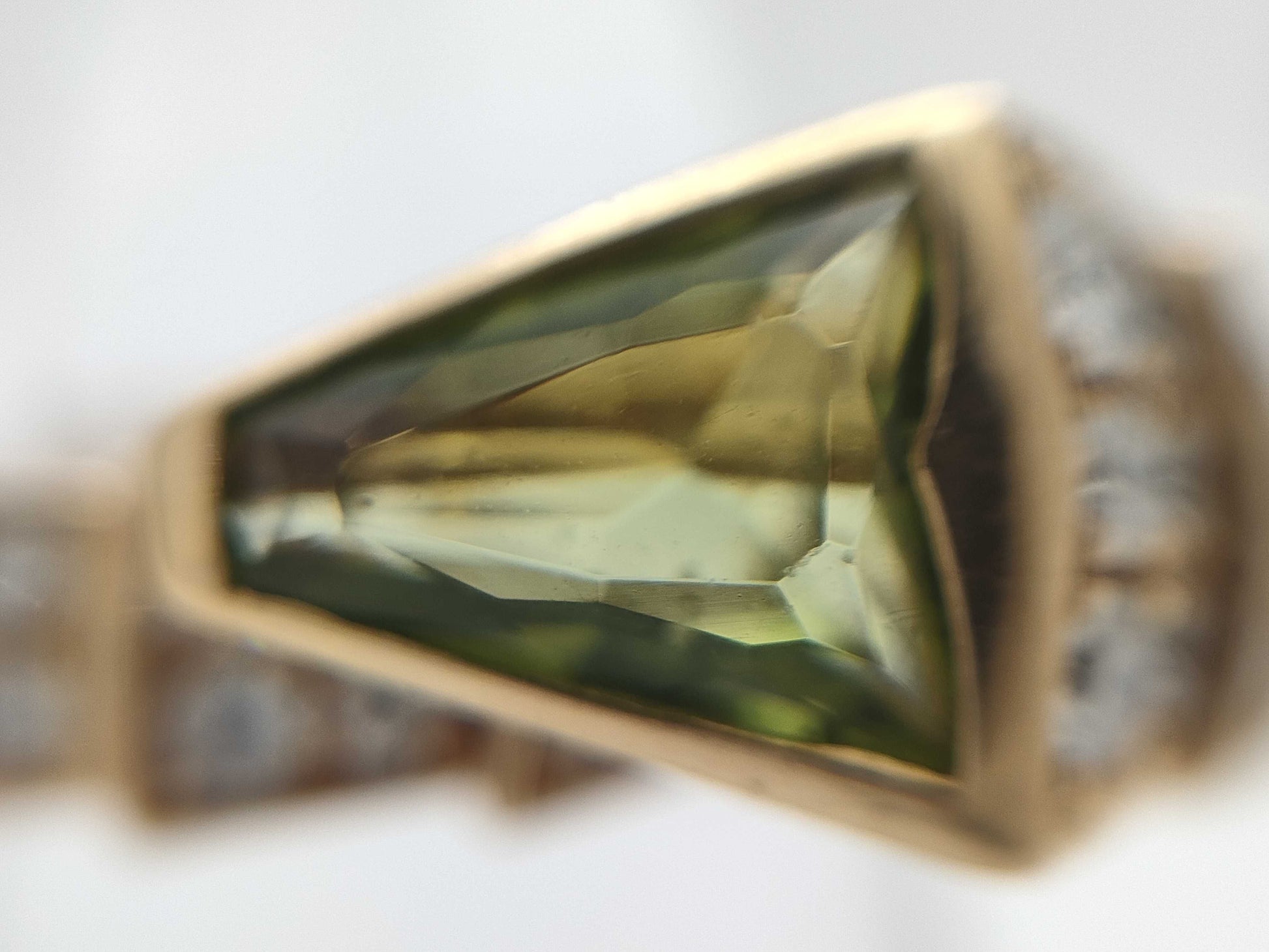 BVLGARI Serpenti Viper L Colored Stone Diamond YG Au750 10.5g Ring