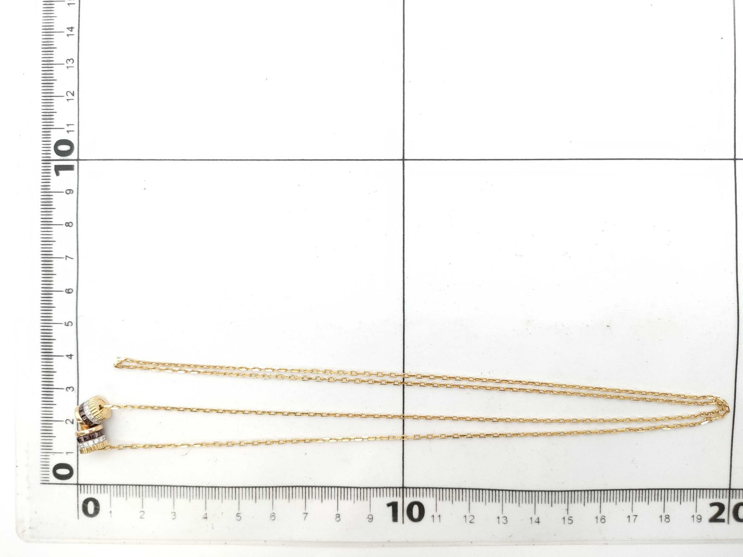 BOUCHERON Cattle Diamond Au750 10.2g Necklace