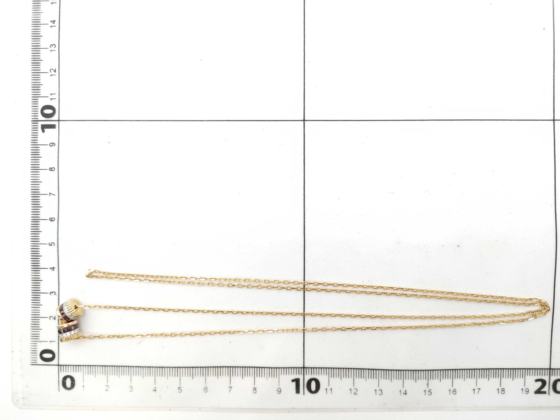 BOUCHERON Cattle Diamond Au750 10.2g Necklace