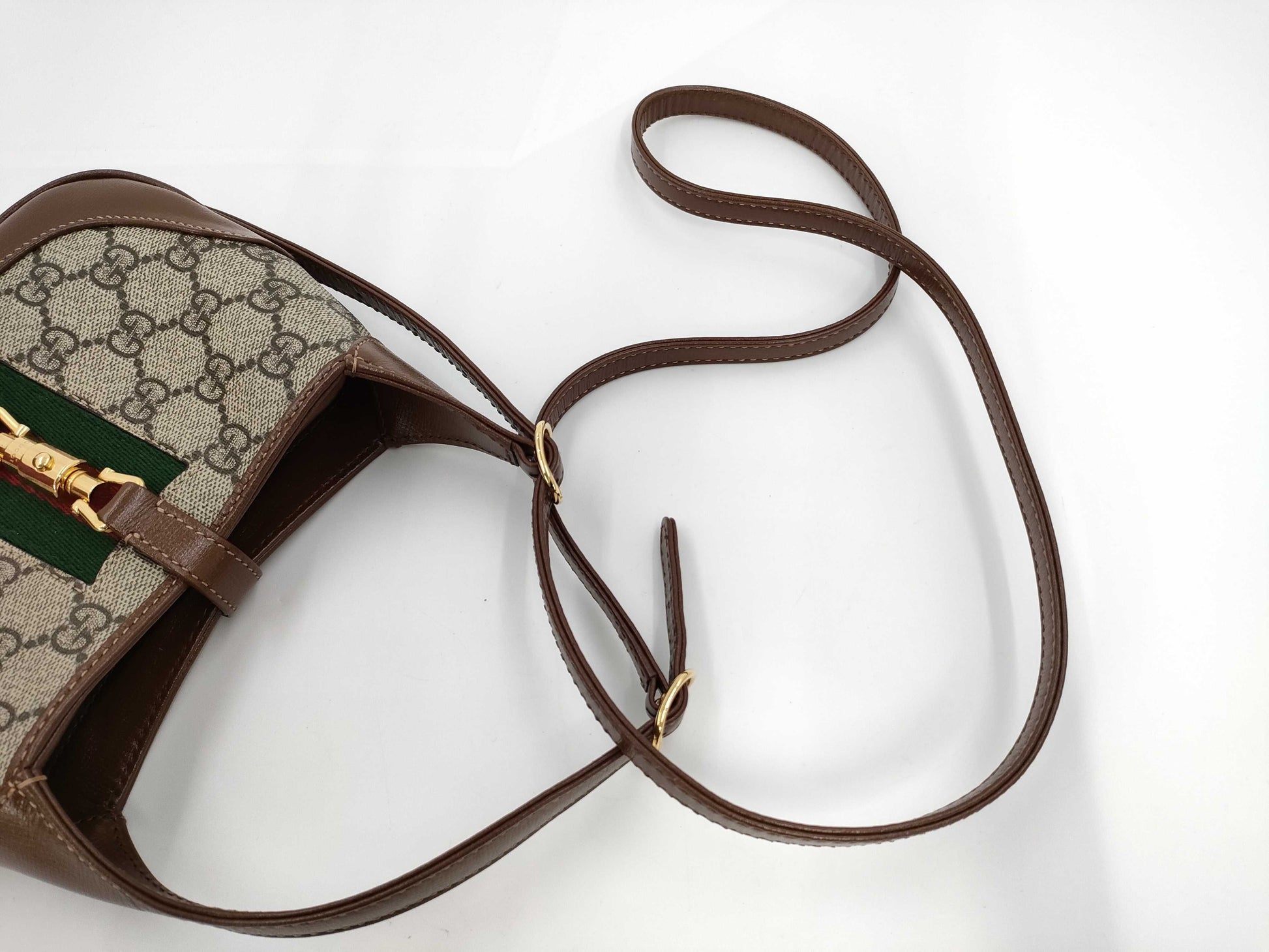 GUCCI Jackie GG Supreme Mini Shoulder Bag