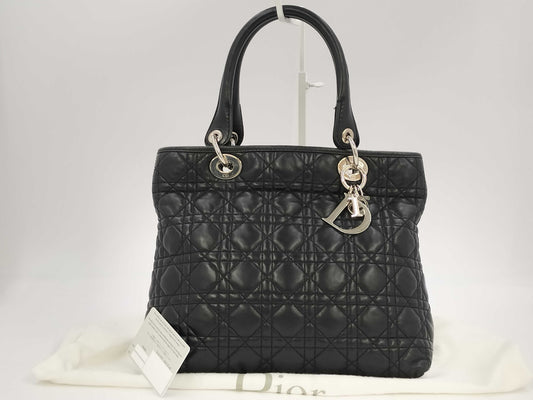 Dior Lady Dior Lambskin Handbag