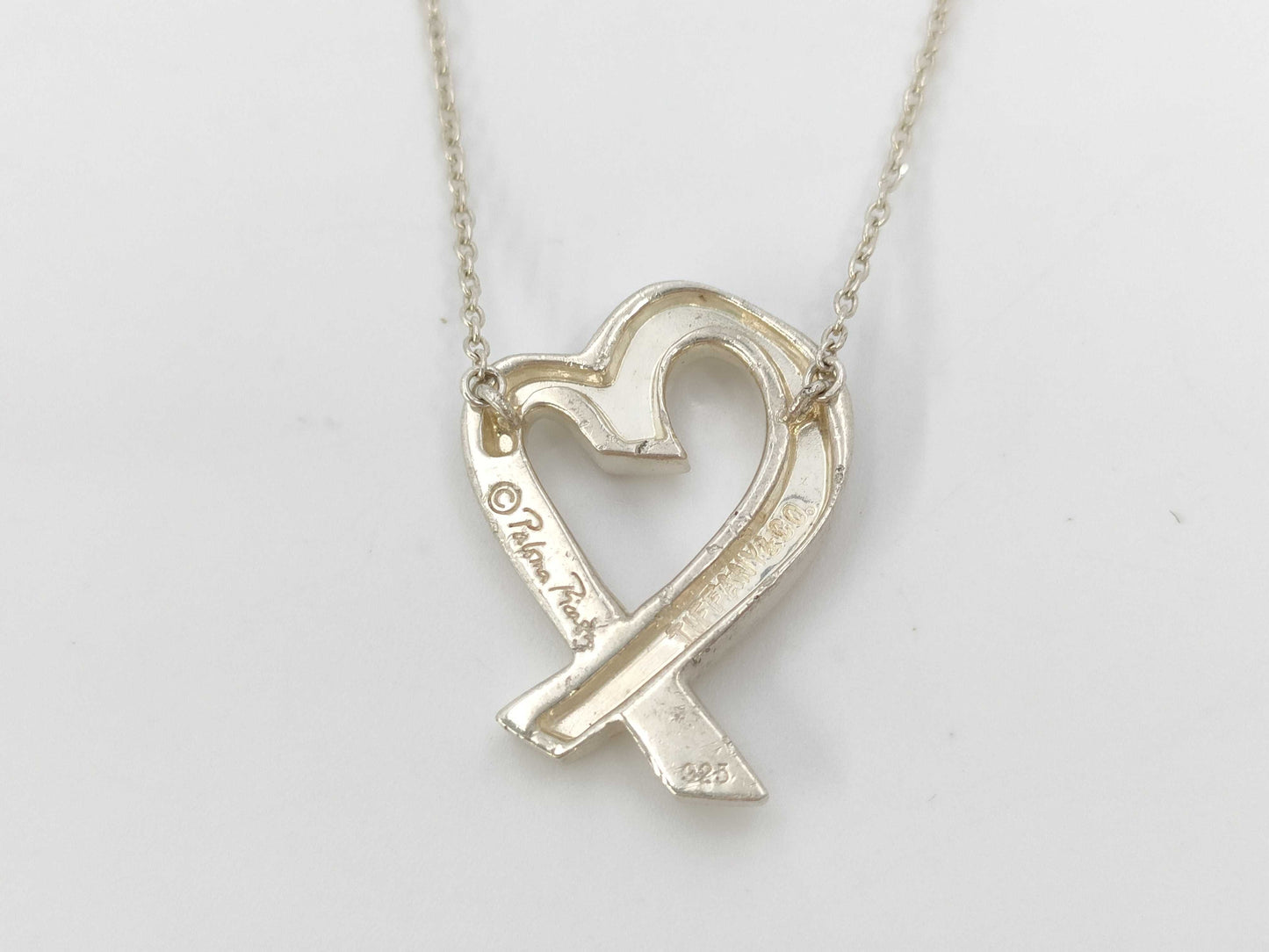 Tiffany&Co. Tiffany Rubbing Heart Necklace Necklace
