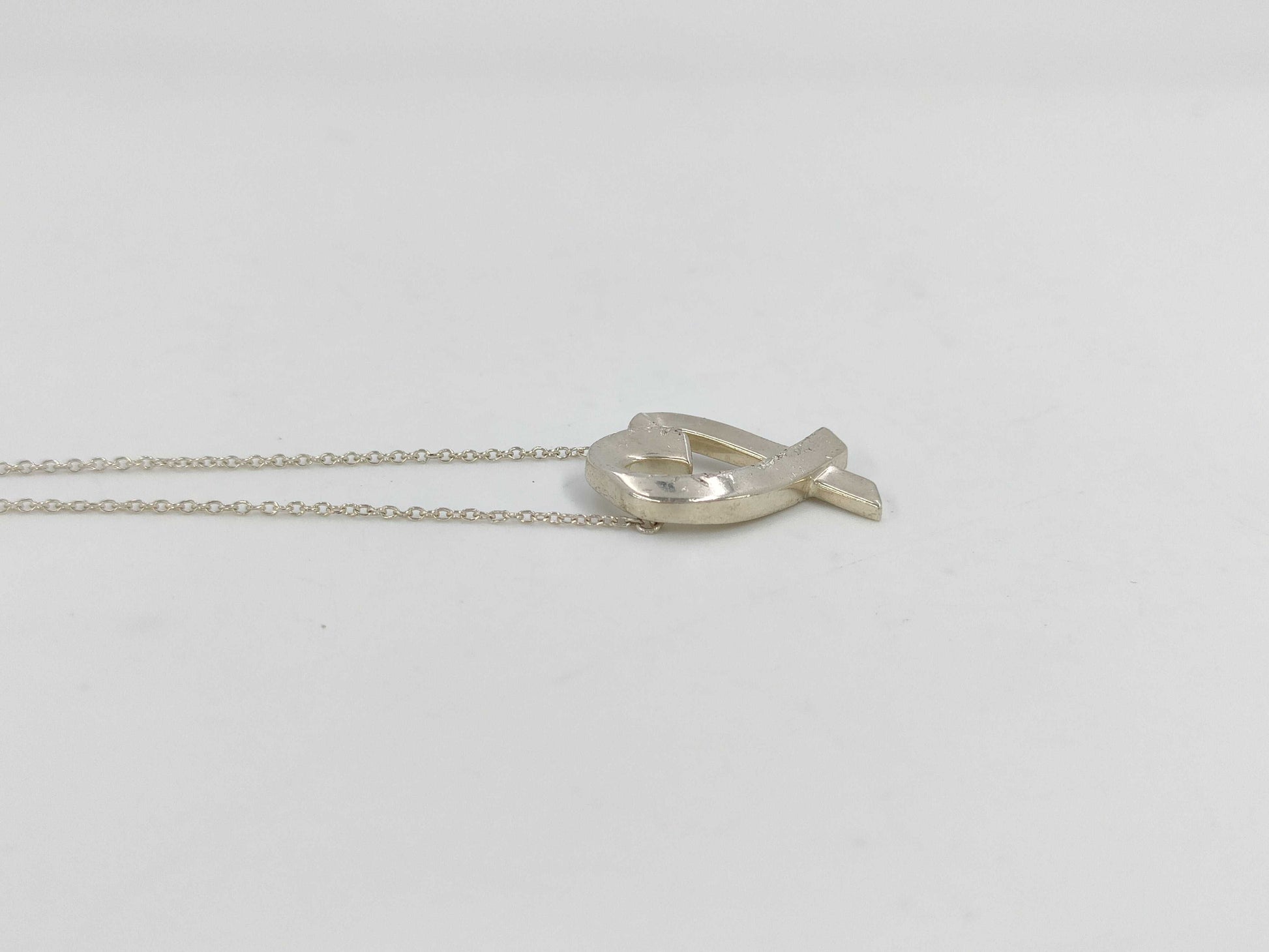 Tiffany&Co. Tiffany Rubbing Heart Necklace Necklace