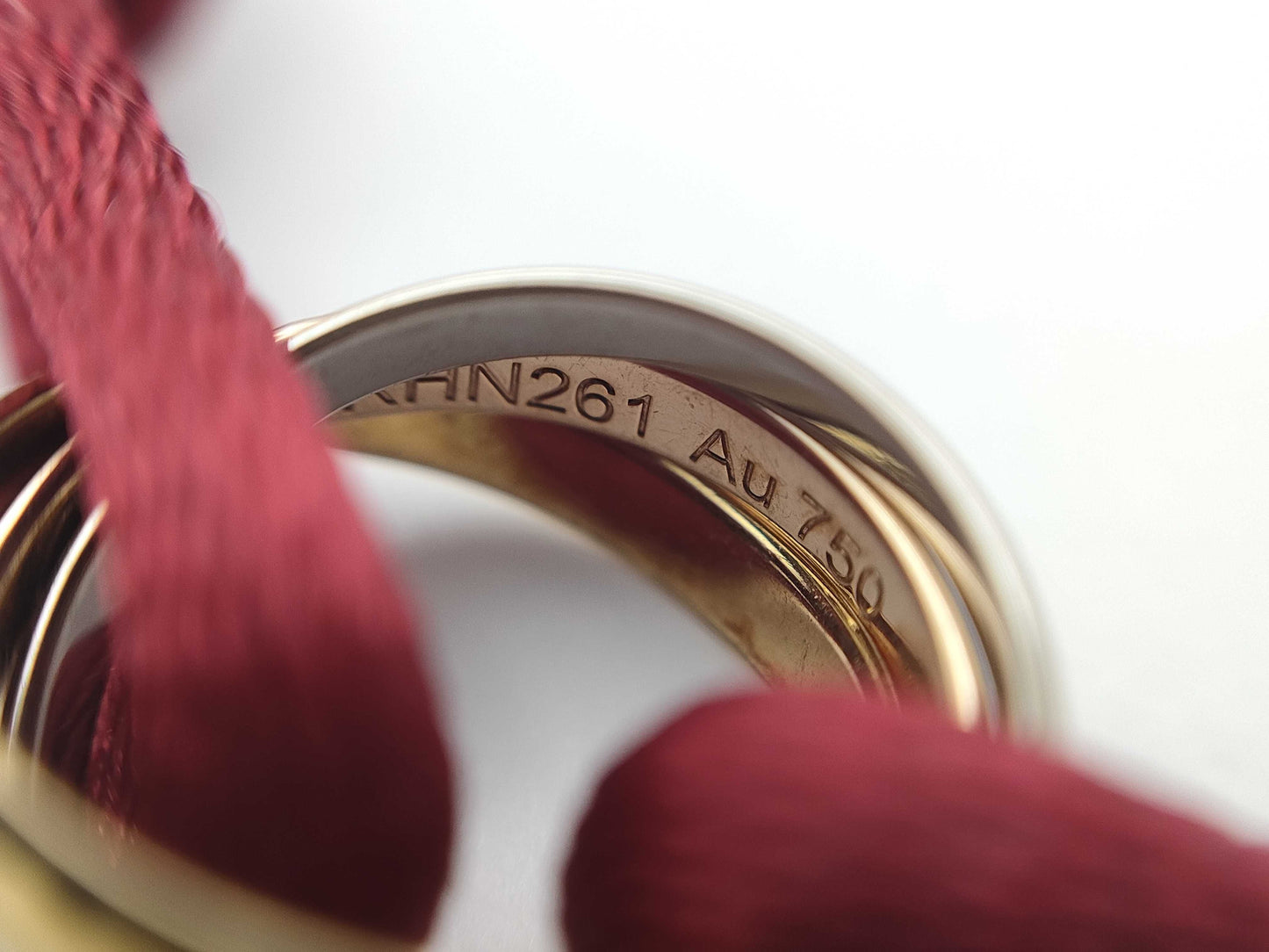 Cartier Trinity Cordless Au750 2.9g Bracelet Bangle