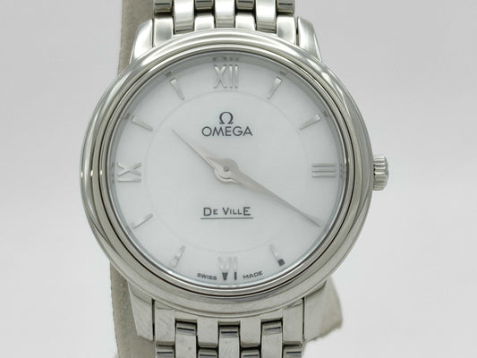 OMEGA Prestige 424.10.27.60.05.001 92961564 Quartz Shell Dial Women's Watch