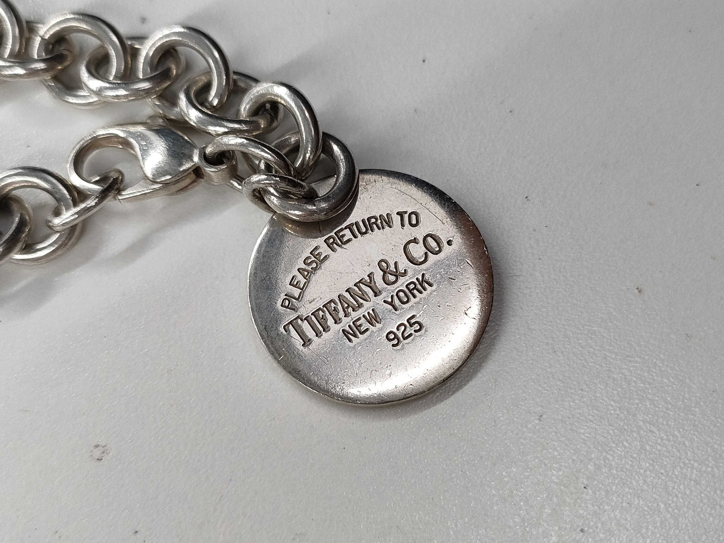 Tiffany&Co. Tiffany Return Toe Bracelet AG925 36.9g Bracelet Bangle