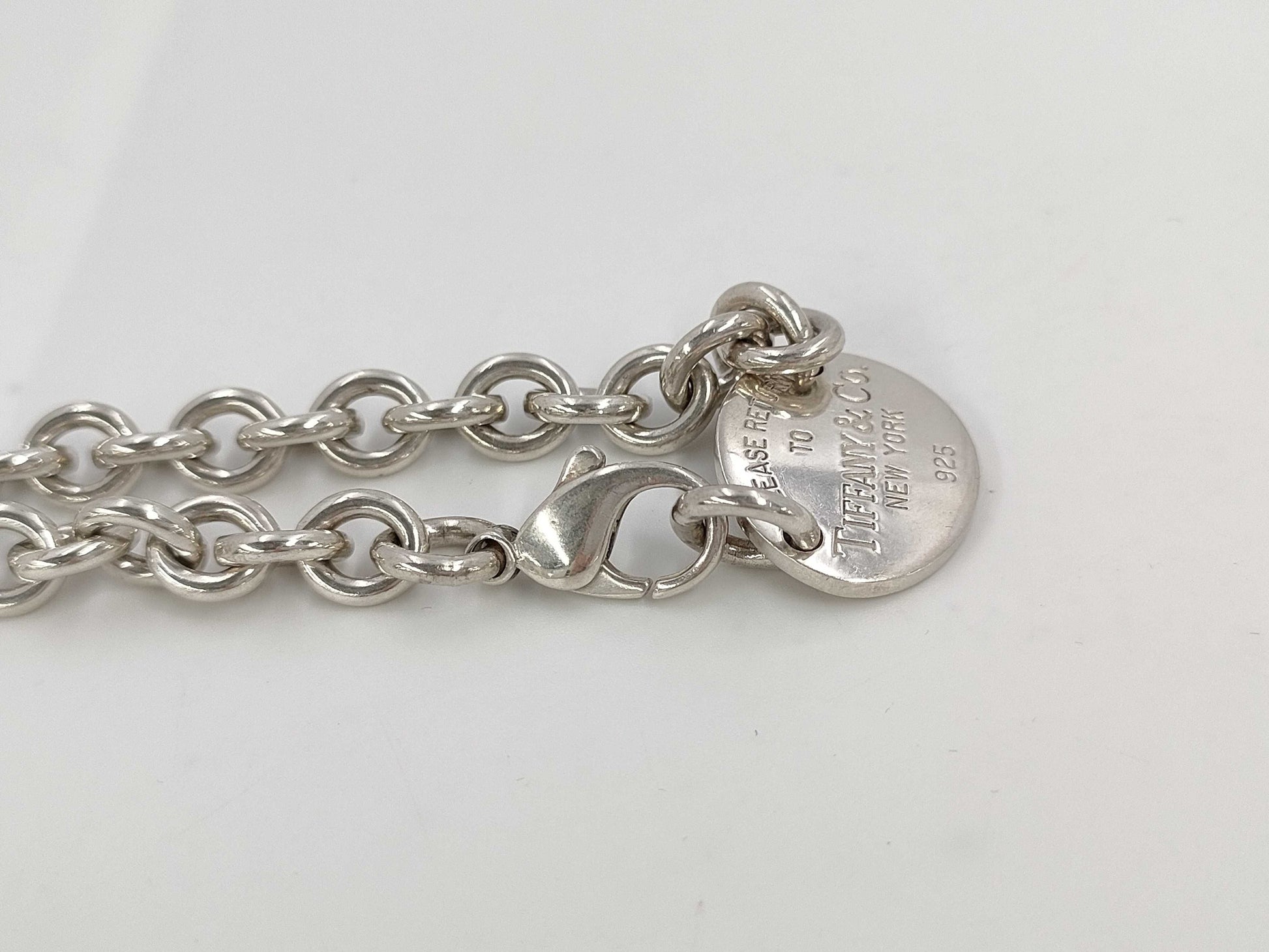 Tiffany&Co. Tiffany Return to Choker Ag925 52.3g Necklace