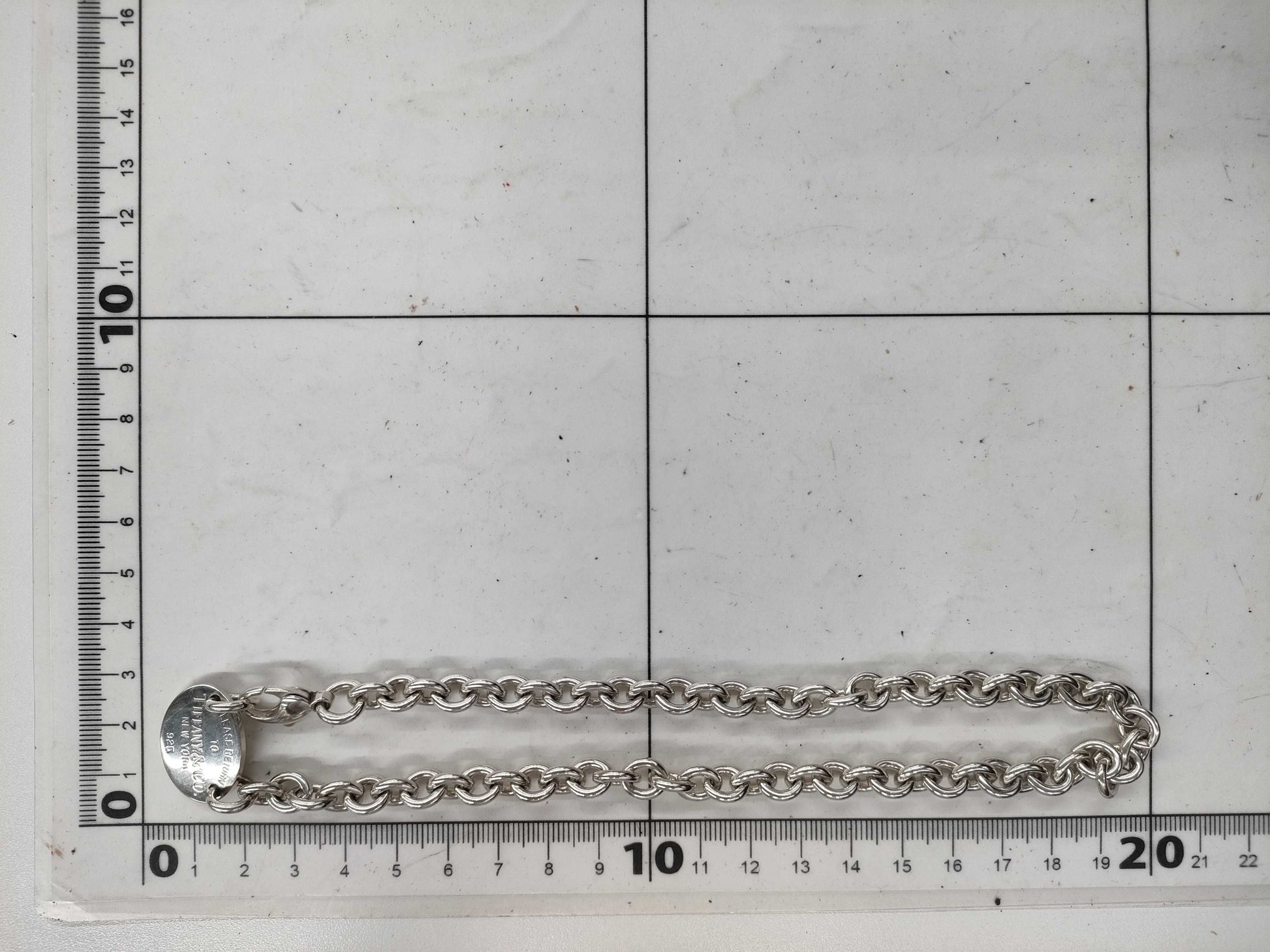 Tiffany&Co. Tiffany Return to Choker Ag925 52.3g Necklace