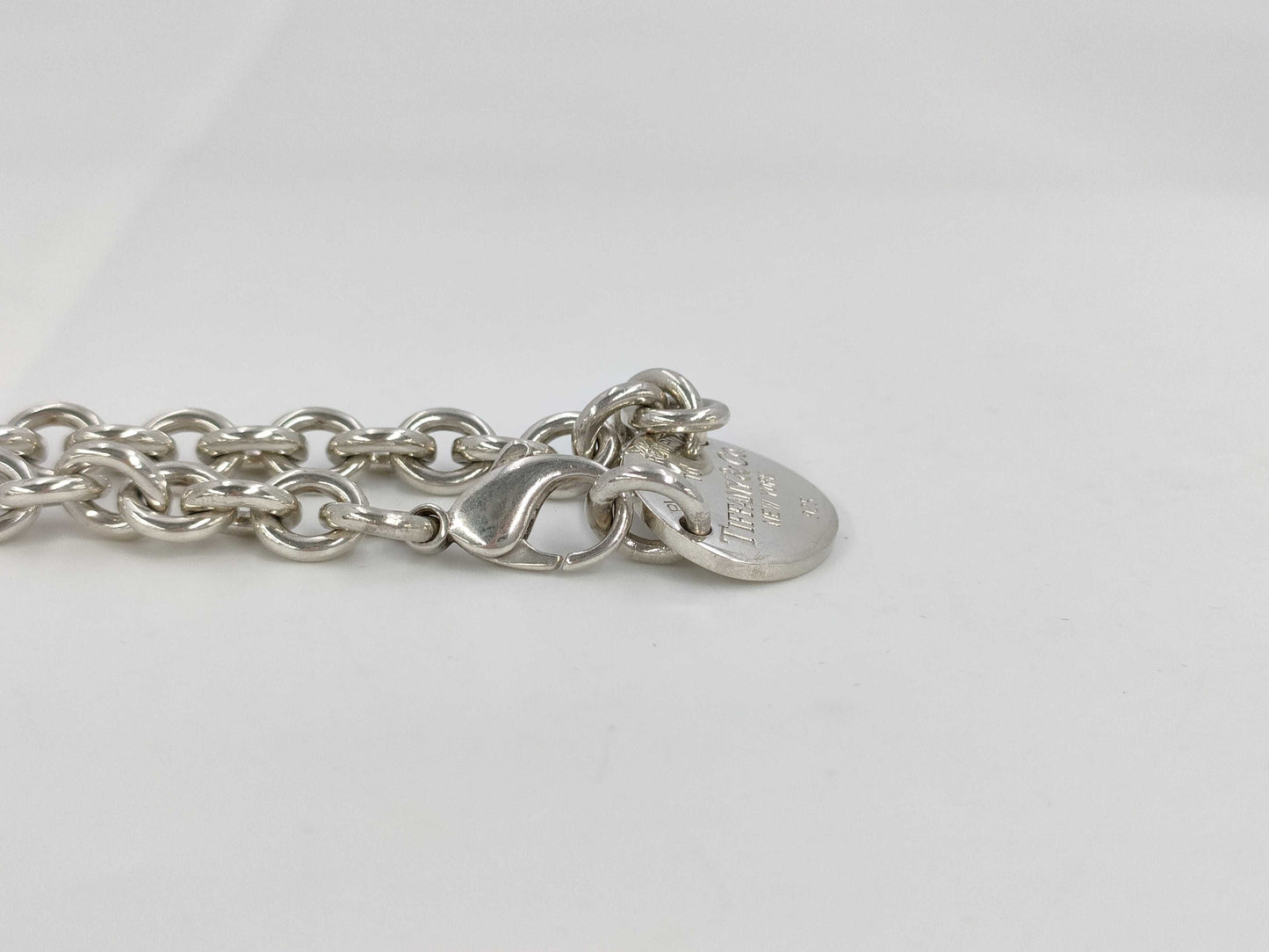 Tiffany&Co. Tiffany Return to Choker Ag925 52.3g Necklace