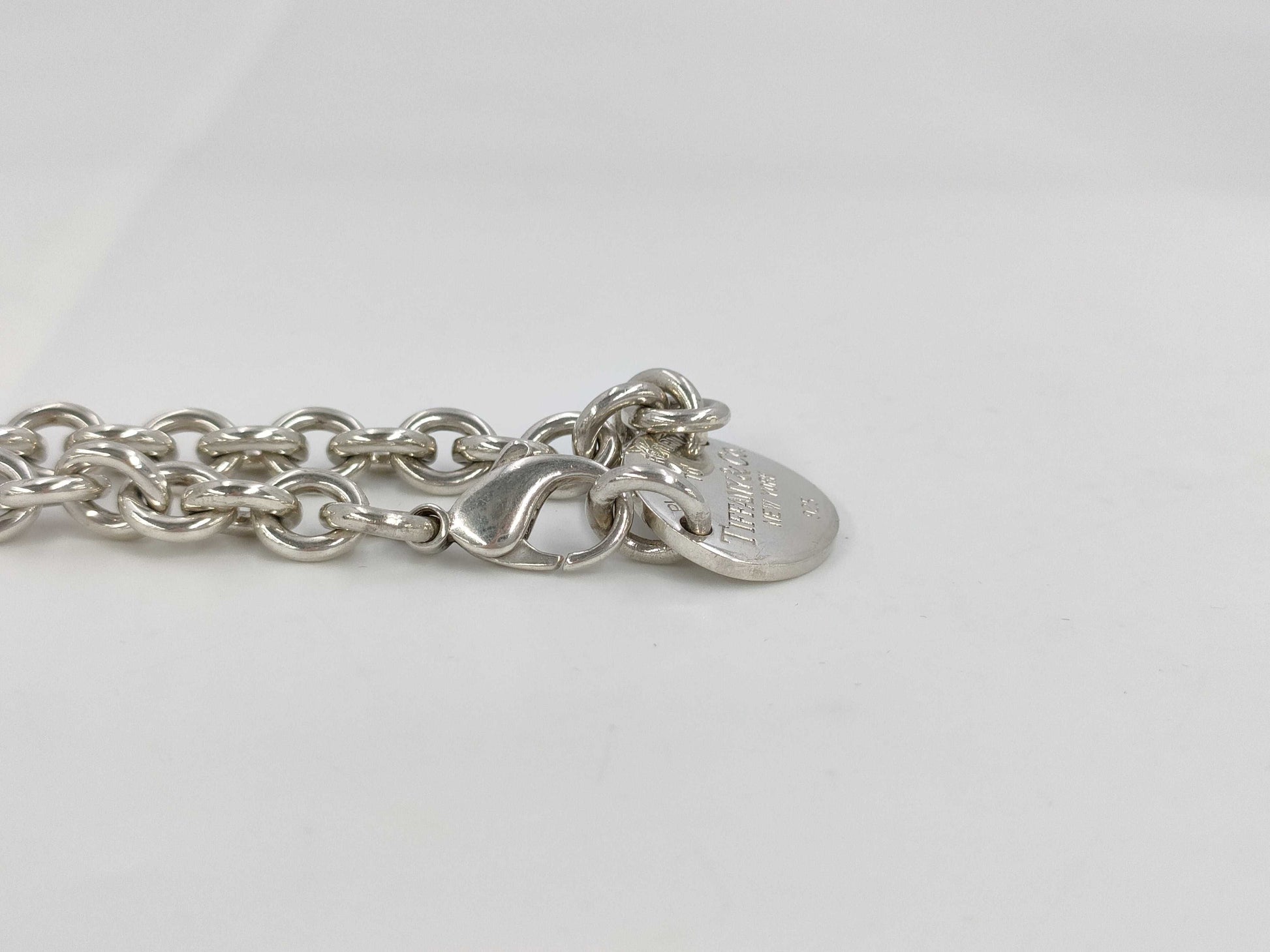 Tiffany&Co. Tiffany Return to Choker Ag925 52.3g Necklace