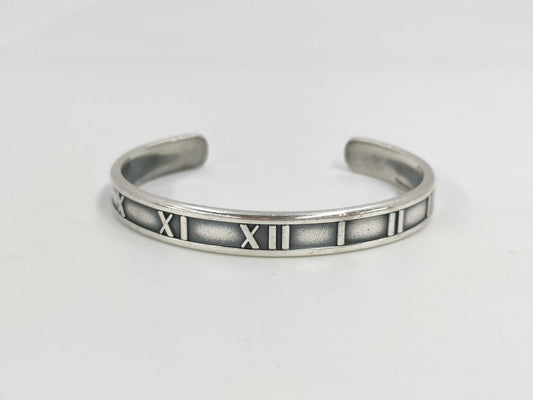 Tiffany&Co. Tiffany Atlas Open Bracelet AG925 22.0g Bracelet Bangle