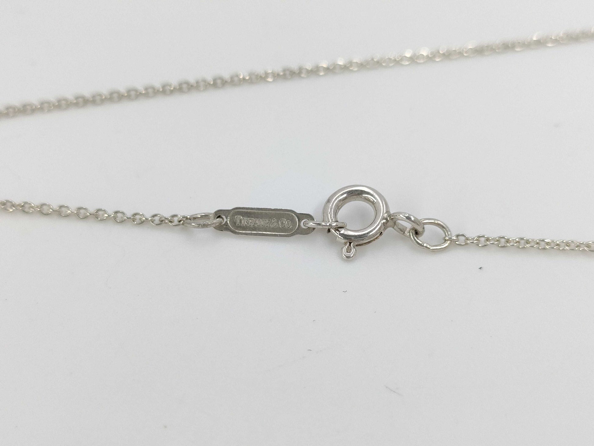 Tiffany&Co. Tiffany Ribbon Necklace Ag925 2.9g Necklace