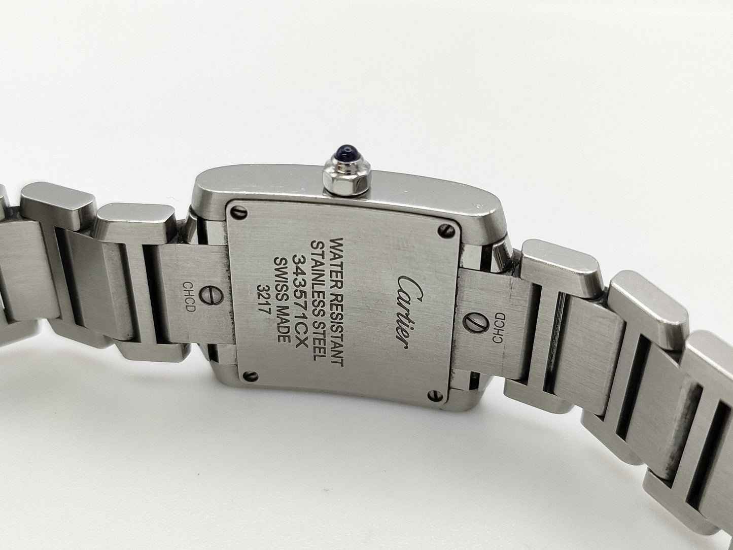 Cartier Tank Francaise SM WE110006 3217 343571CX Quartz Women's Watch