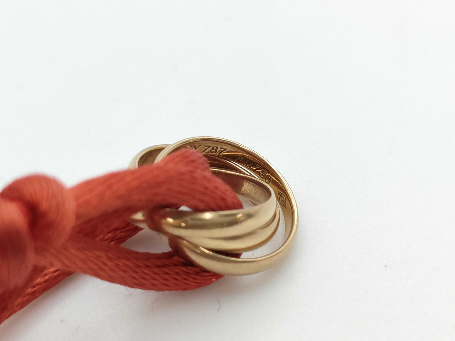 Cartier トリニティ コードブレス Au750 2.8g ブレスレット・バングル