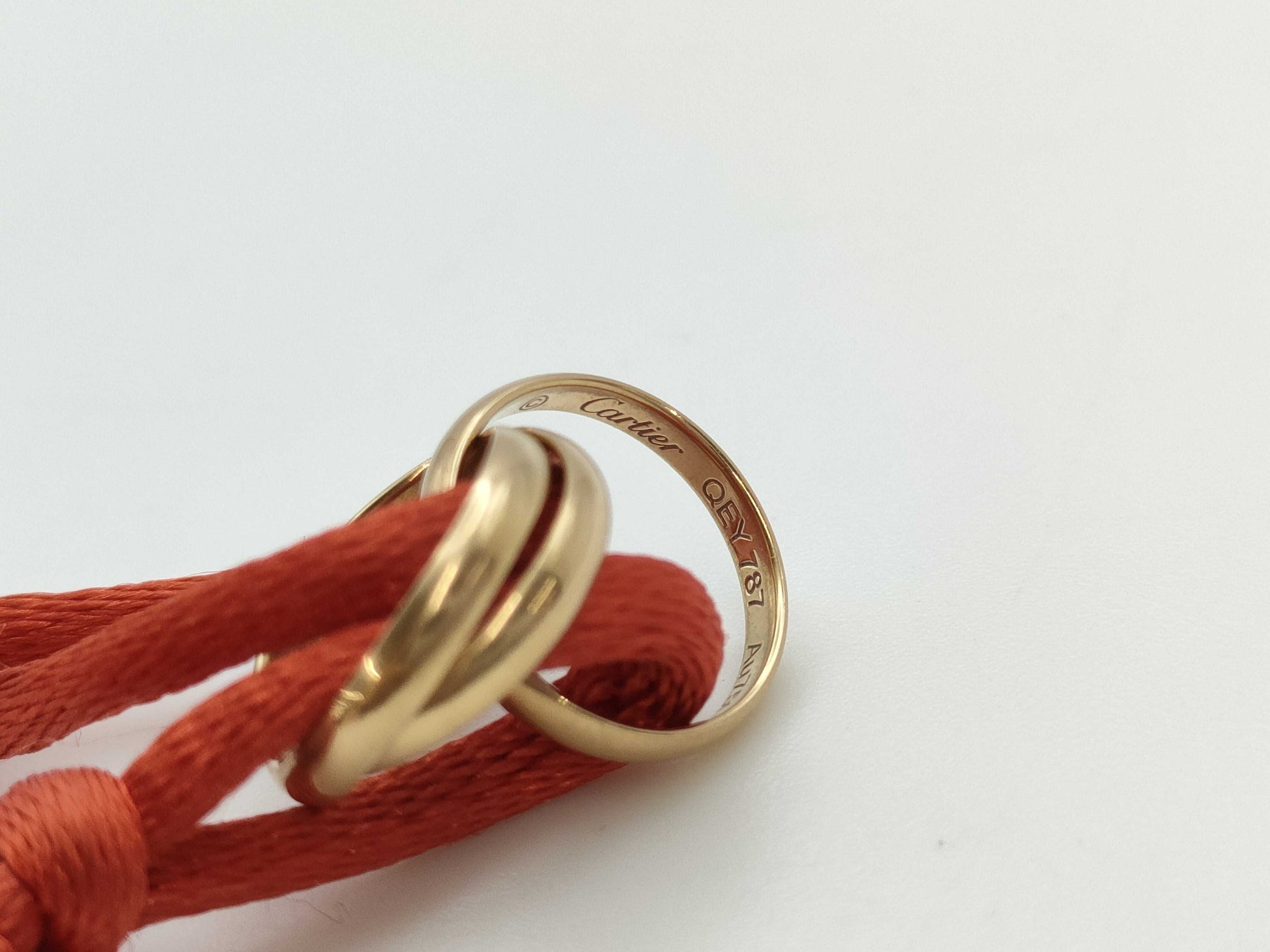 Cartier トリニティ コードブレス Au750 2.8g ブレスレット・バングル