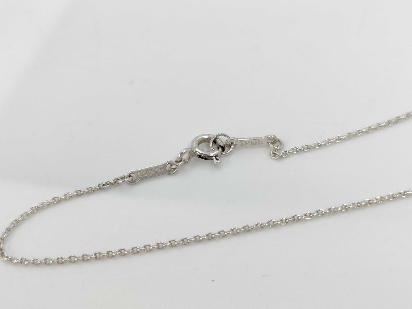 Tiffany & Co. Tiffany David Necklace Ag925 2.4g Necklace