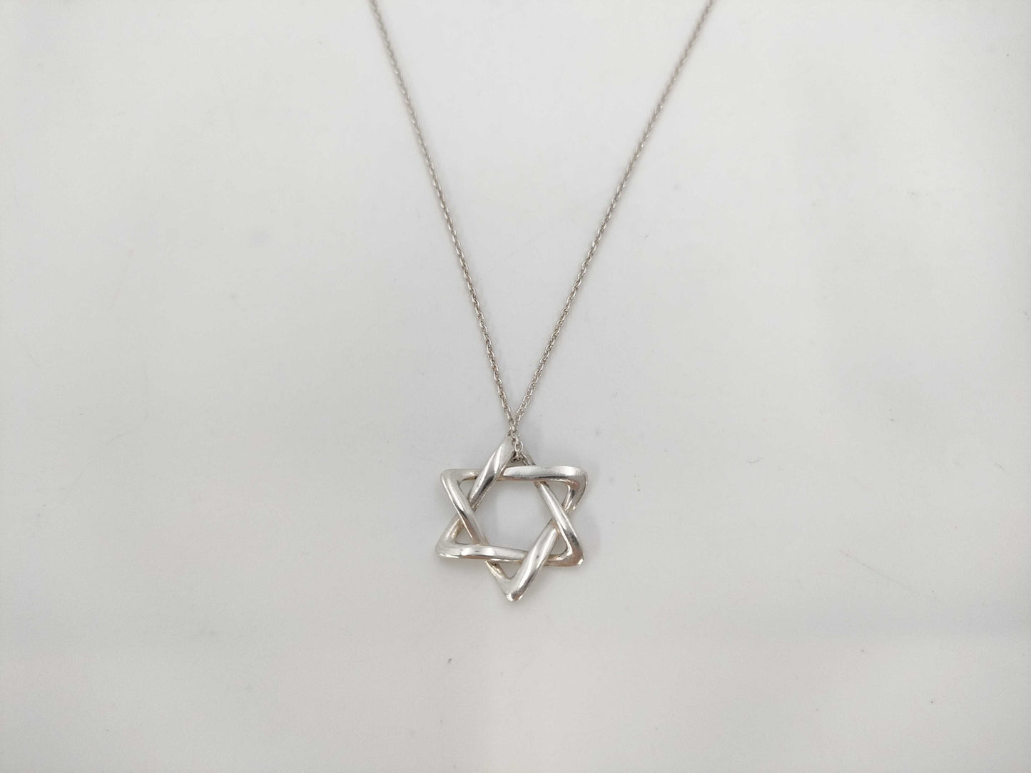 Tiffany & Co. Tiffany David Necklace Ag925 2.4g Necklace