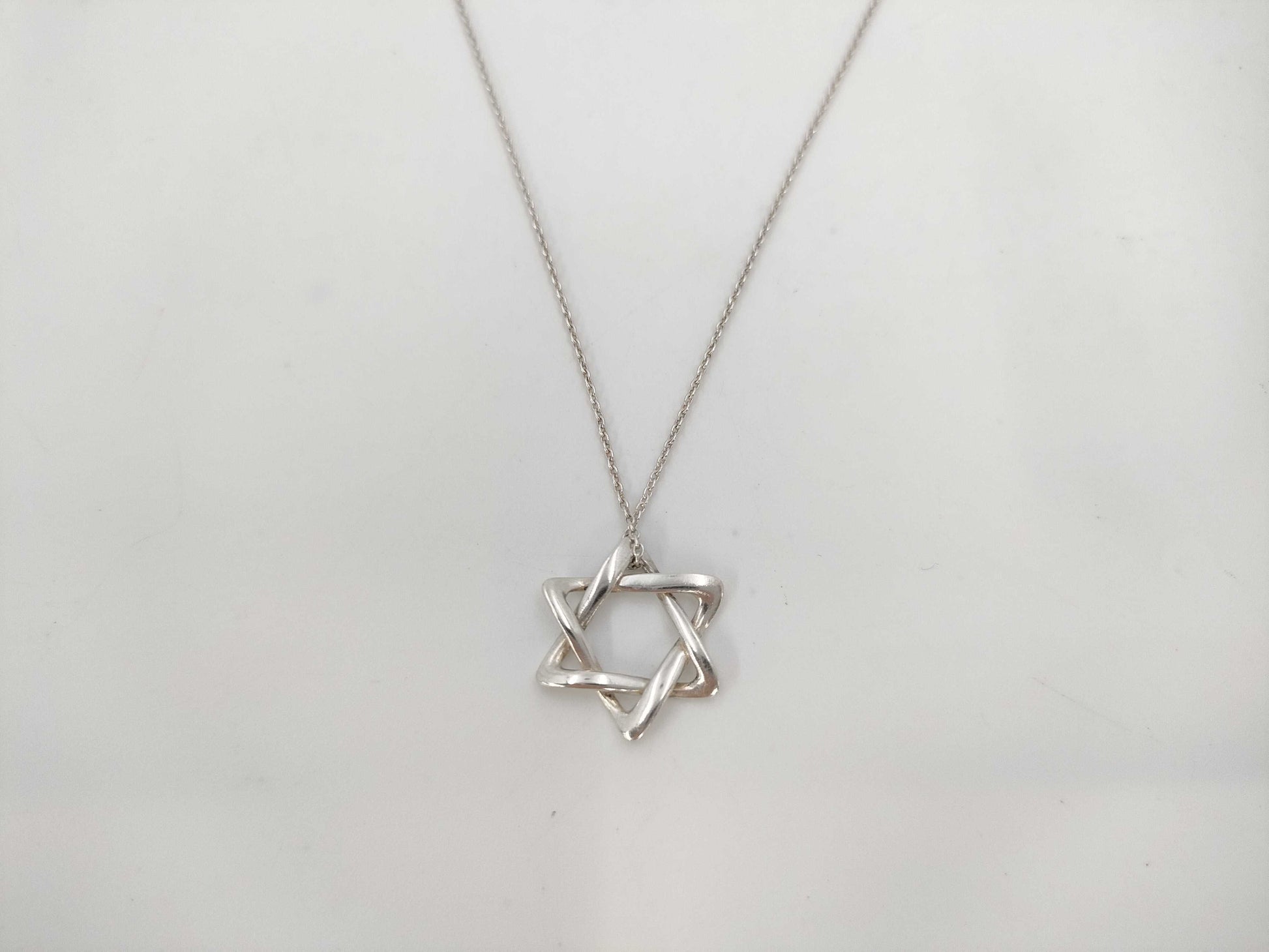 Tiffany & Co. Tiffany David Necklace Ag925 2.4g Necklace