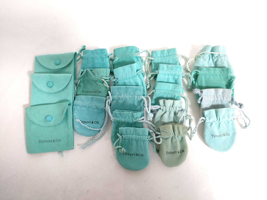 Tiffany & Co. Tiffany Dust Bags, Set of 20, Empty Brand Boxes, Empty Brand Boxes