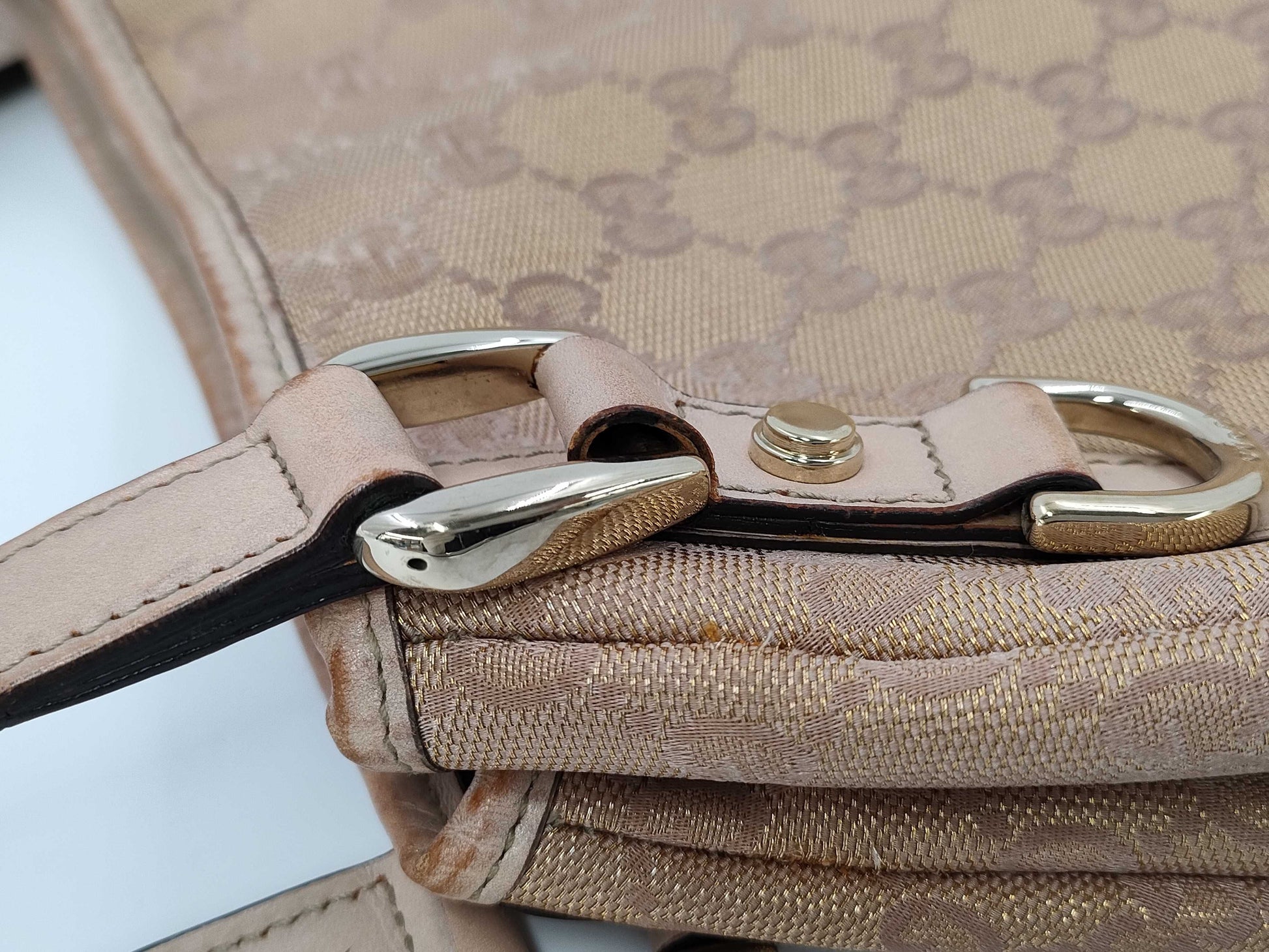 GUCCI Gucci GG Canvas Abbey Tote Bag Handbag