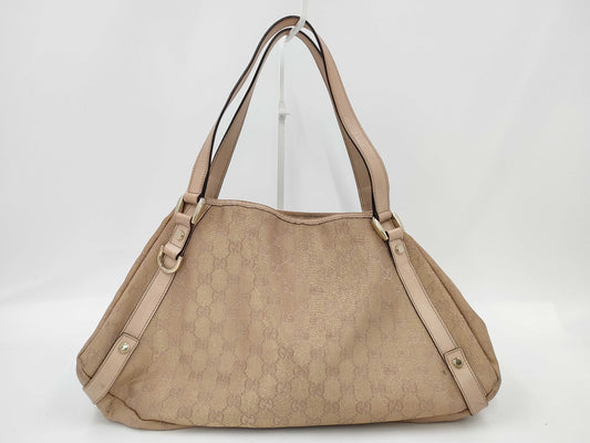 GUCCI Gucci GG Canvas Abbey Tote Bag Handbag