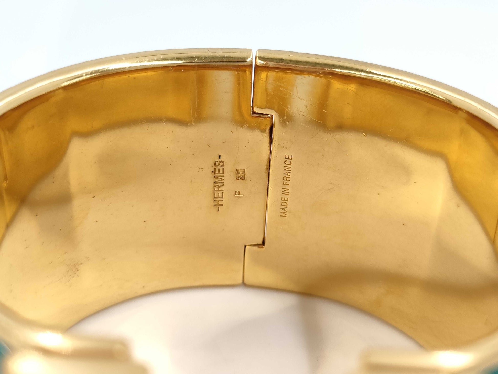 HERMES Hermes Click Crack TGM Bracelet Bangle