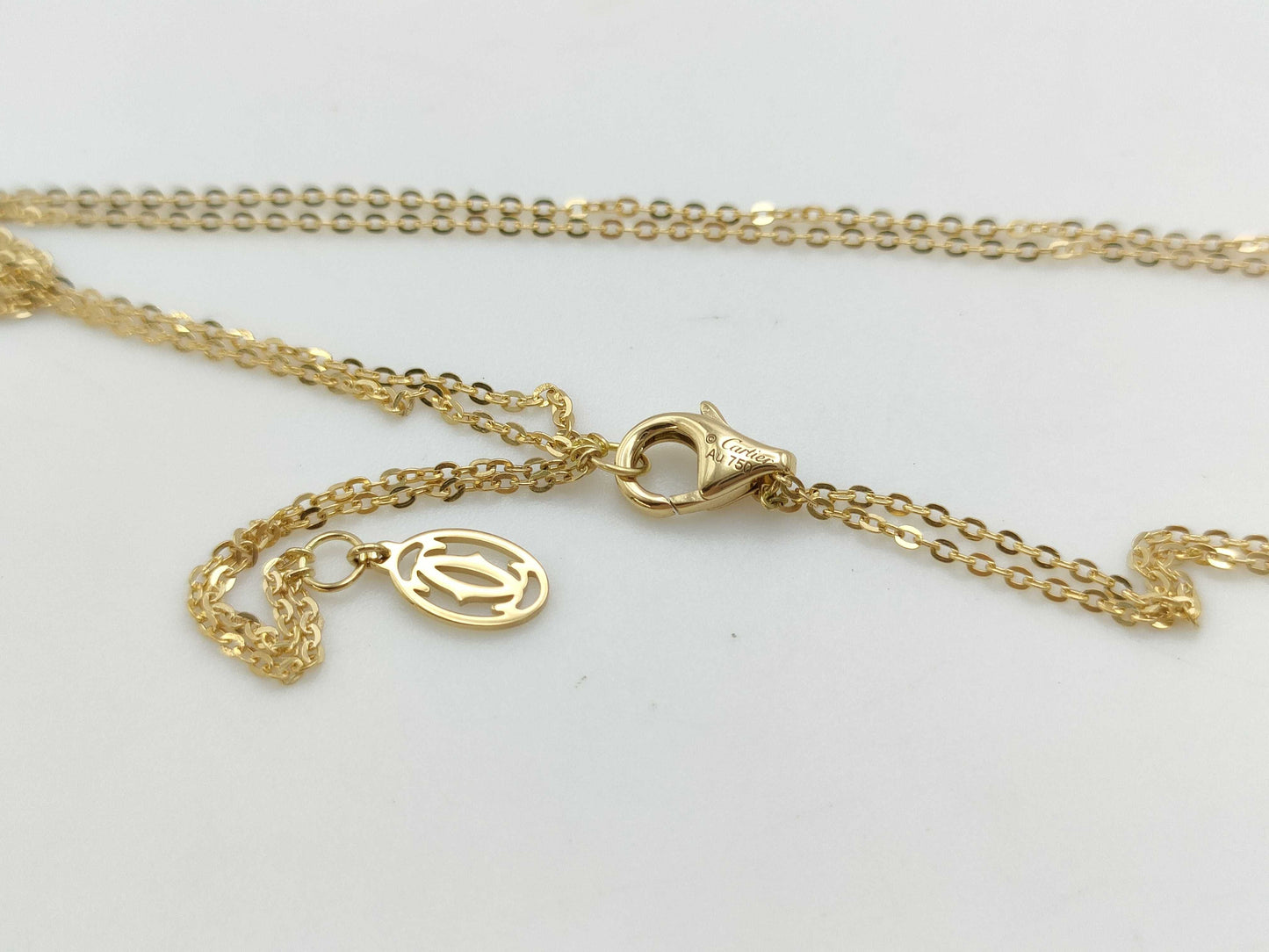 Cartier Baby Trinity AU750 3.5g Necklace