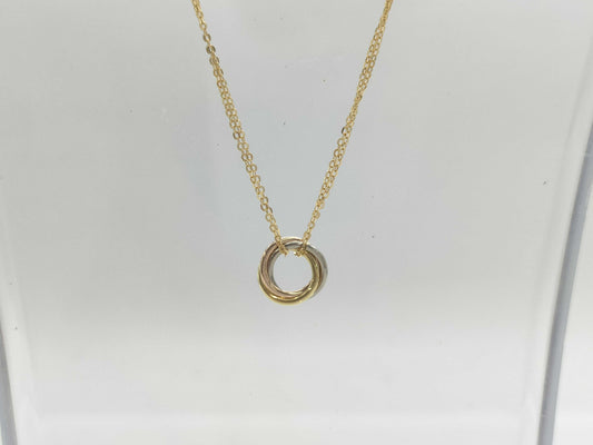 Cartier Baby Trinity AU750 3.5g Necklace