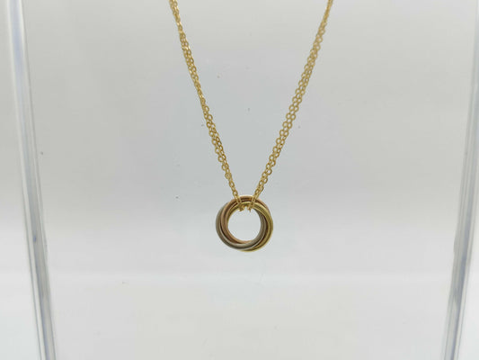 Cartier Baby Trinity AU750 3.5g Necklace