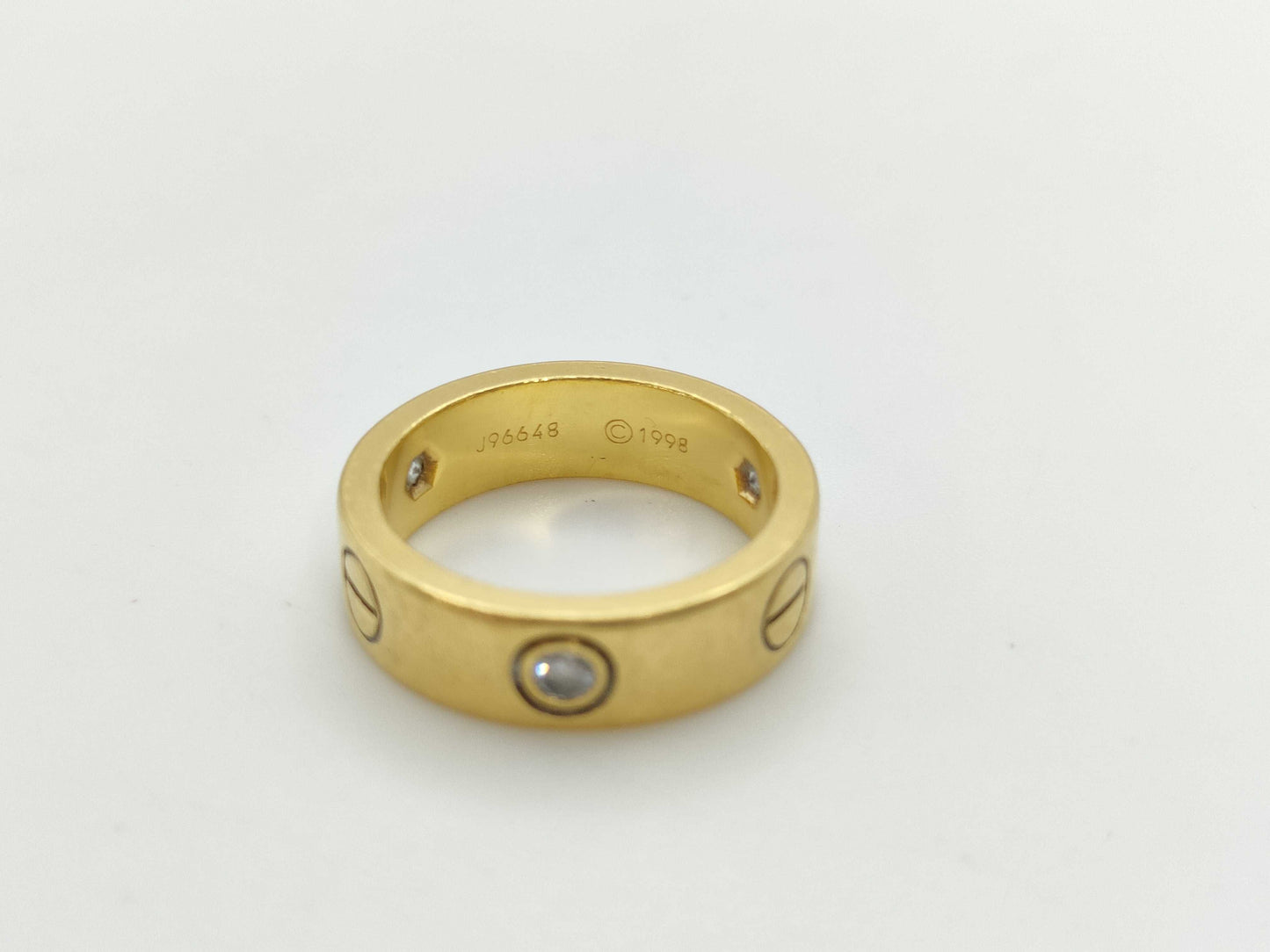 Cartier Love #51 3PD YG 750 8.2g Ring