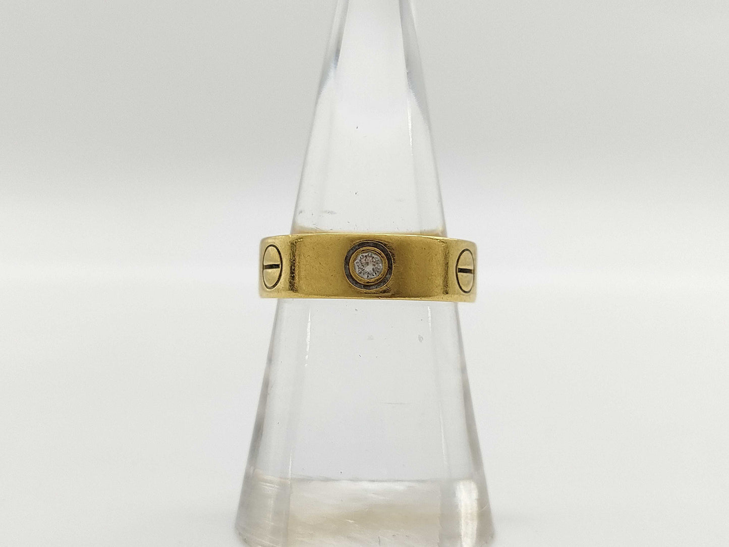 Cartier Love #51 3PD YG 750 8.2g Ring