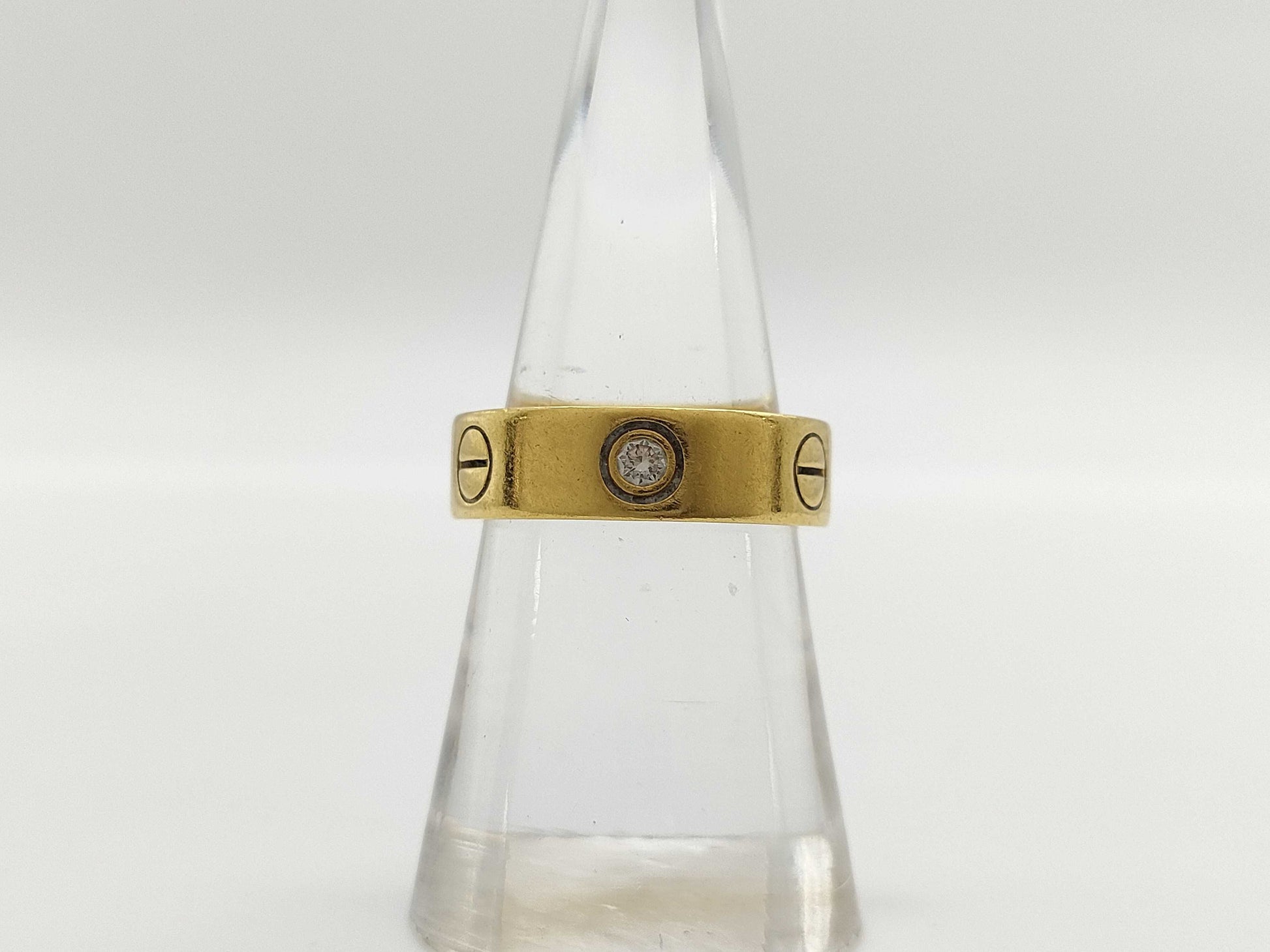 Cartier Love #51 3PD YG 750 8.2g Ring