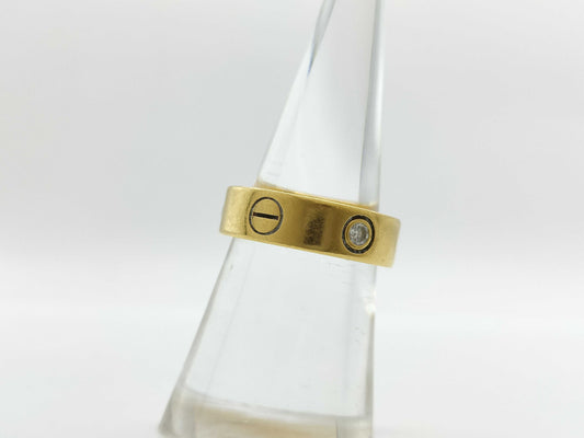 Cartier Love #51 3PD YG 750 8.2g Ring