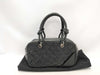 CHANEL Cambon Line Mini Bowling Bag Handbag