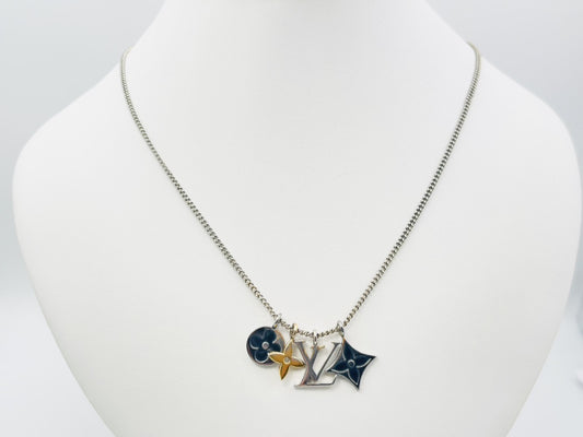 LOUIS VUITTON Vuitton M00521 Pendant LV Instinct RM4263 Necklace