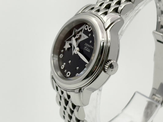 ZENITH Elite 03.1221.68 2598 21.M1220 Automatic Black Dial Women's Watch
