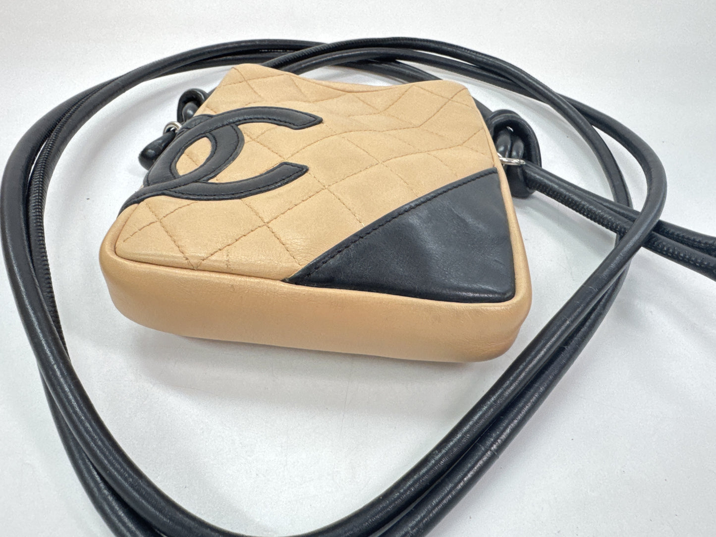 CHANEL Cambon Line Leather Shoulder Bag