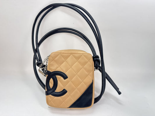 CHANEL Cambon Line Leather Shoulder Bag