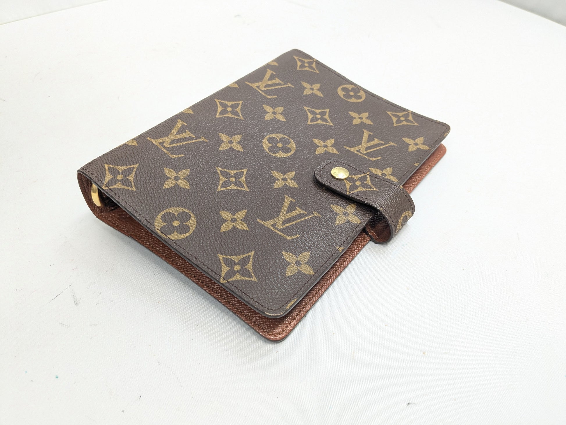 LOUIS VUITTON LV Monogram Agenda MM Non-sticky Notebook Cover