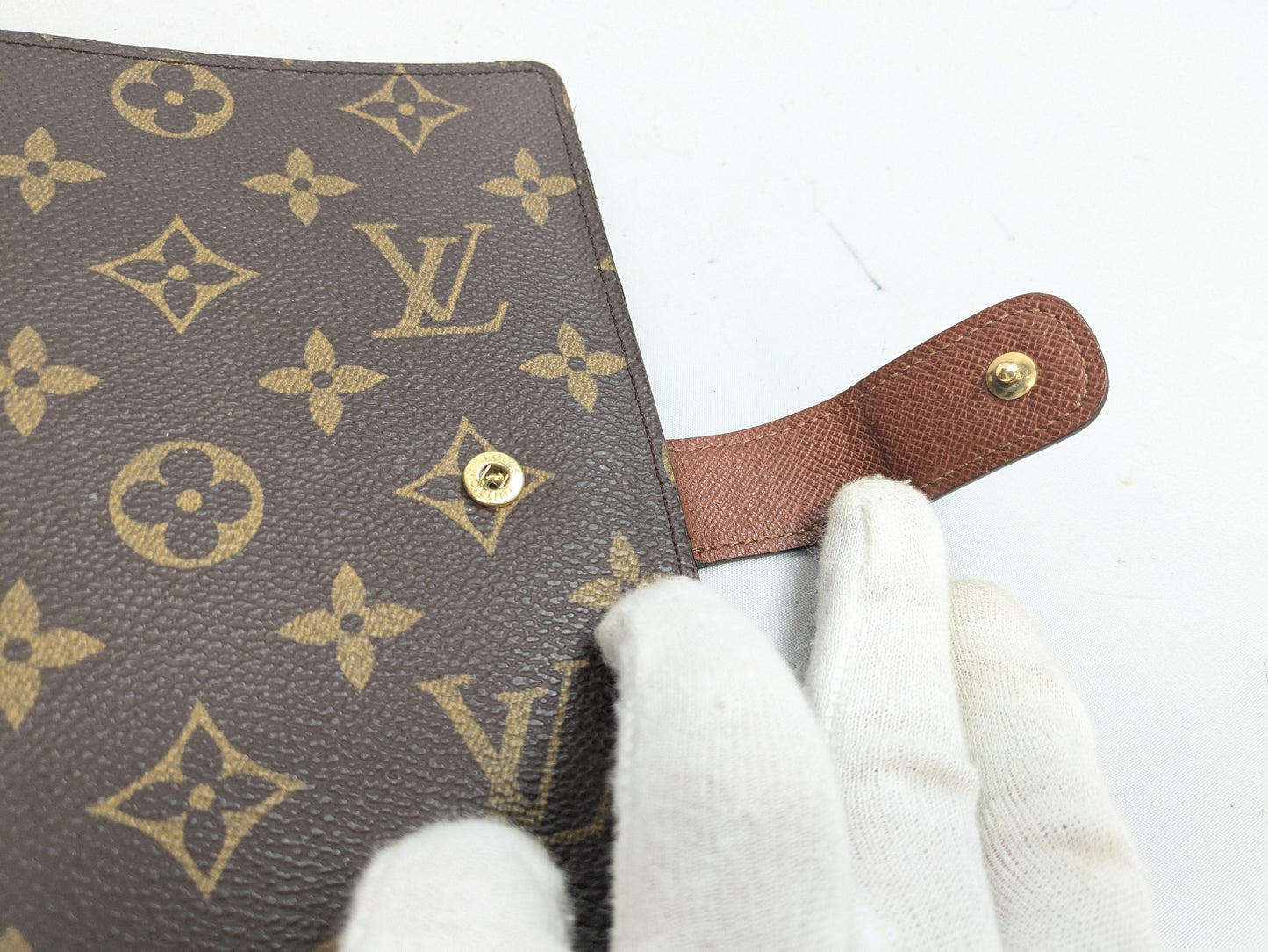 LOUIS VUITTON LV Monogram Agenda MM Non-sticky Notebook Cover